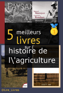 Livres sur l’ histoire de l’agriculture