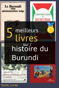 Livres sur l’ histoire du Burundi