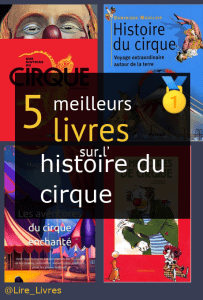 Livres sur l’ histoire du cirque