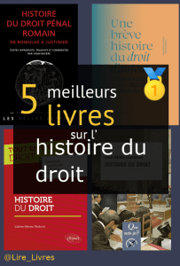 Livres sur l’ histoire du droit