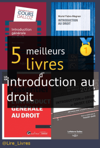 Livres d’ introduction au droit