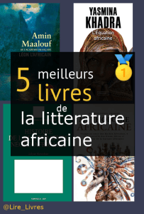 Livres de la littérature africaine