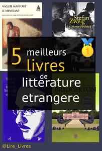 Livres de littérature étrangère