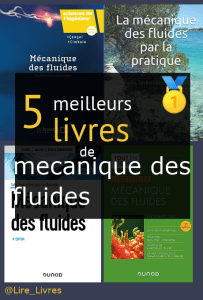 Livres de mécanique des fluides