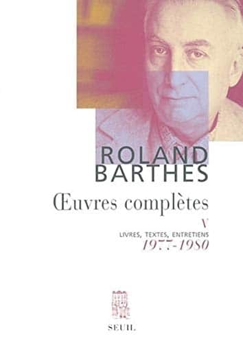 Livres de Roland Barthes 🔝