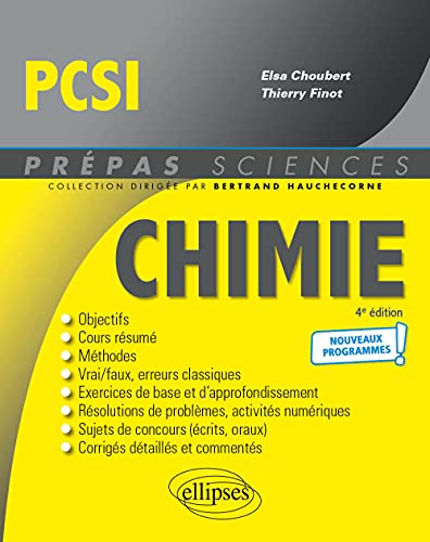 Livres de chimie PCSI 🔝