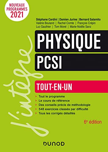 Livres de physique PCSI 🔝