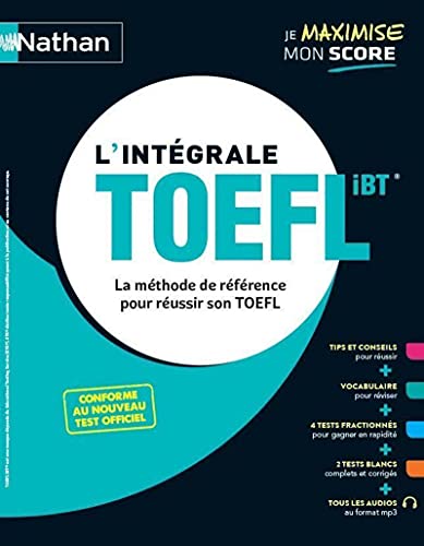 Livres pour réussir le TOEFL IBT 🔝