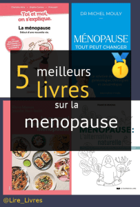 Livres sur la ménopause