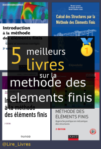 Livres sur la méthode des éléments finis