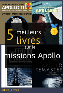 Livres sur le missions Apollo