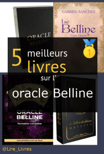 Livres sur l’ oracle Belline