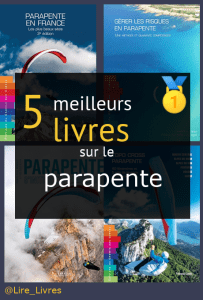 Livres sur le parapente