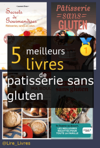 Livres de pâtisserie sans gluten