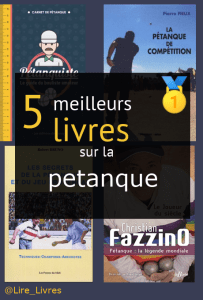 Livres sur la pétanque