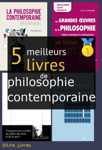Livres de philosophie contemporaine