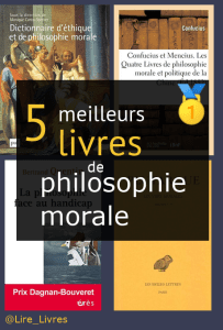 Livres de philosophie morale