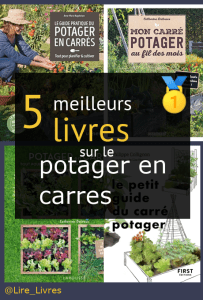 Livres sur le potager en carrés