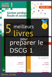 Livres pour préparer le DSCG 1