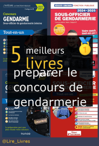 Livres pour préparer le concours de gendarmerie