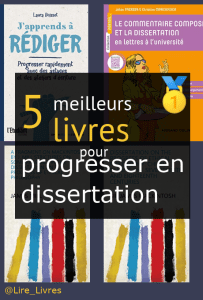 Livres pour progresser en dissertation