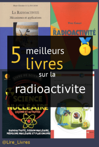 Livres sur la radioactivité