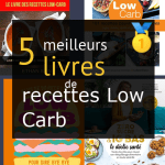 Livres de recettes Low Carb