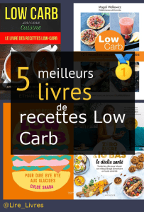 Livres de recettes Low Carb