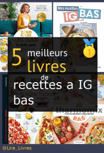 Livres de recettes à IG bas