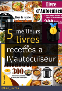 Livres de recettes à l’autocuiseur