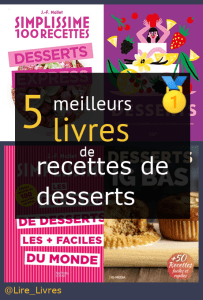 Livres de recettes de desserts