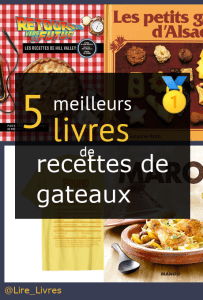 Livres de recettes de gâteaux