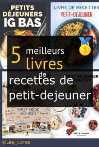 Livres de recettes de petit-déjeuner