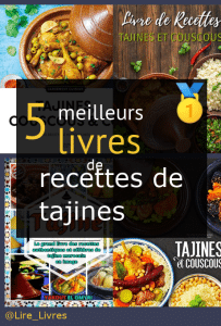 Livres de recettes de tajines