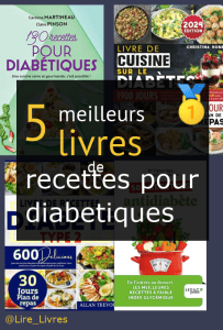 Livres de recettes pour diabétiques