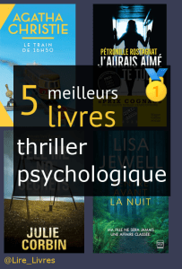 Livres  thriller psychologique