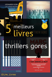 Livres  thrillers gores