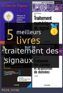 Livres sur le traitement des signaux