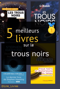 Livres sur le trous noirs